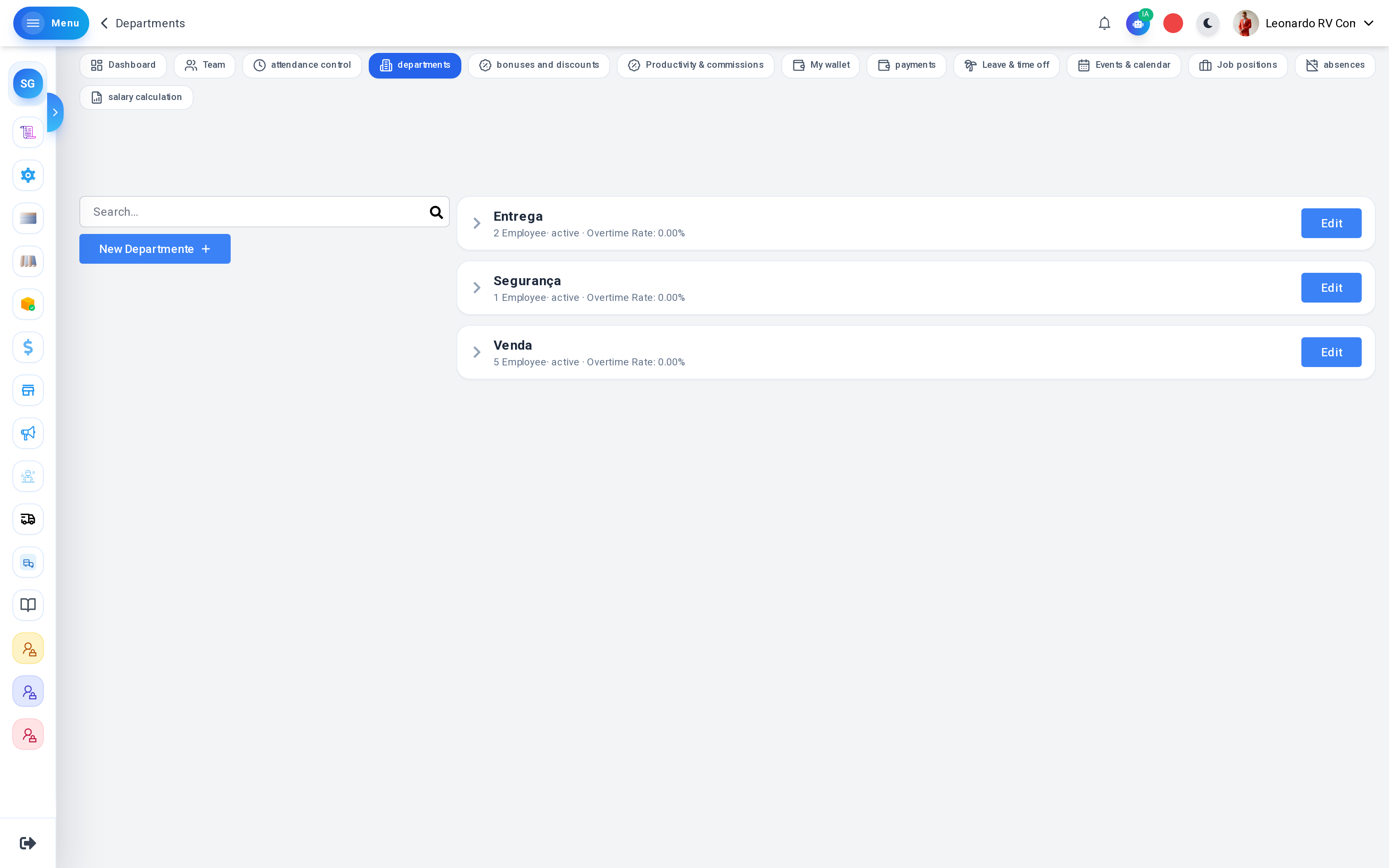 ZYVO HR module — employee management, roles and team permissions for SMEs — preview 3