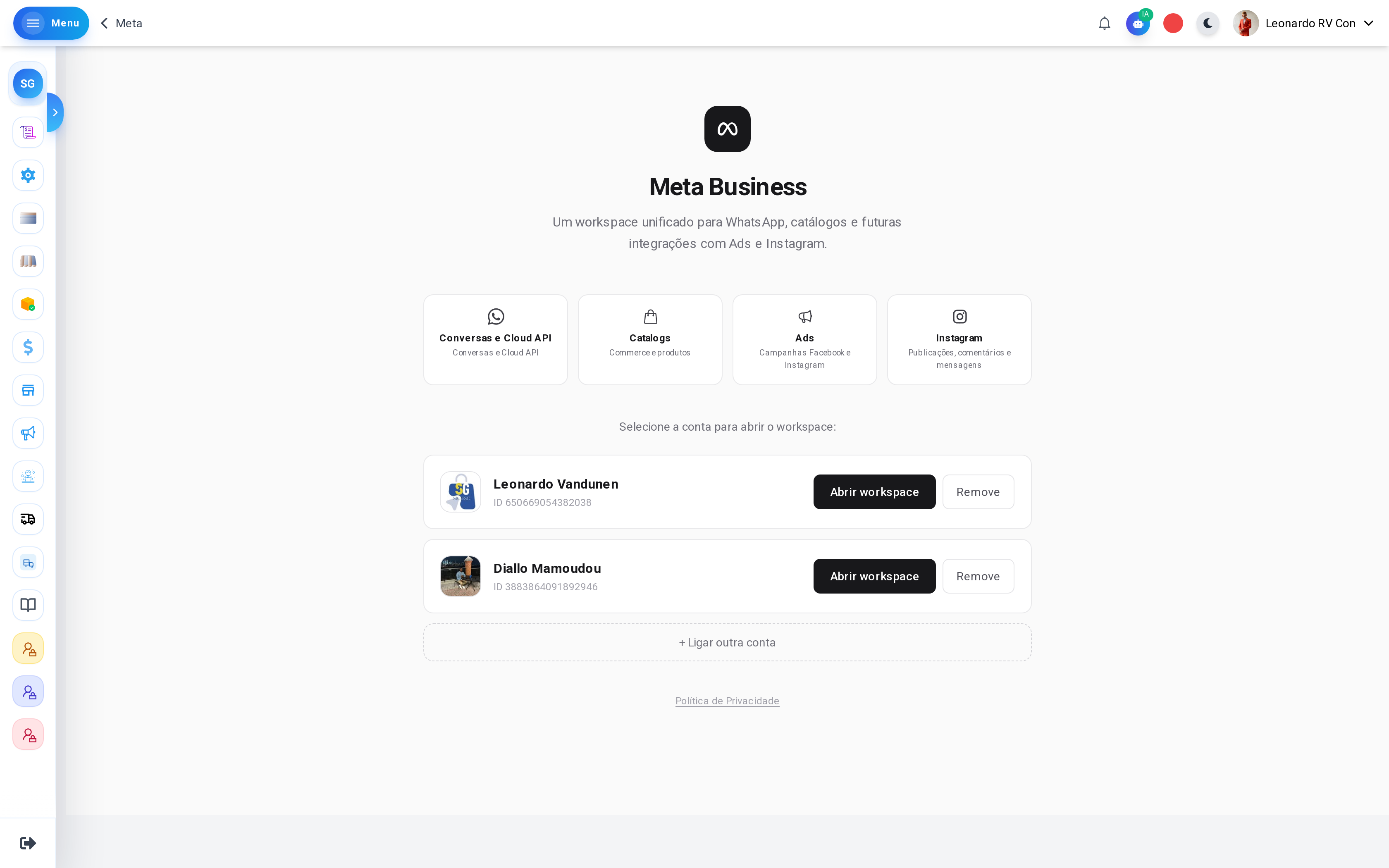 ZYVO integrations — Meta Facebook Instagram WhatsApp Business marketing platform